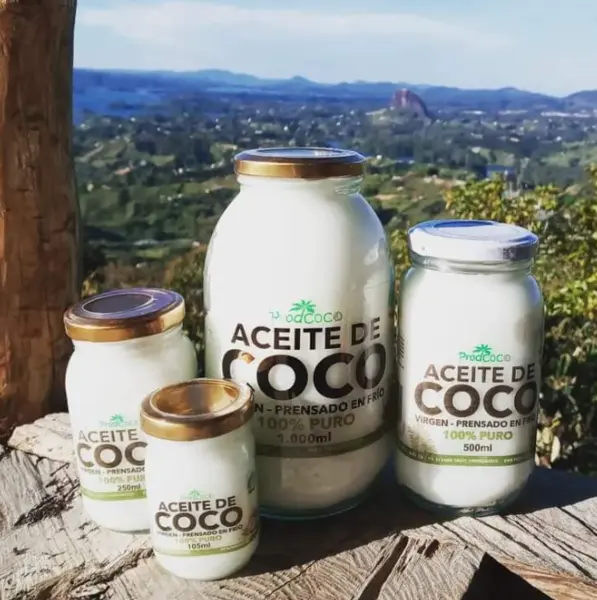 Aceite de coco 100% natural
